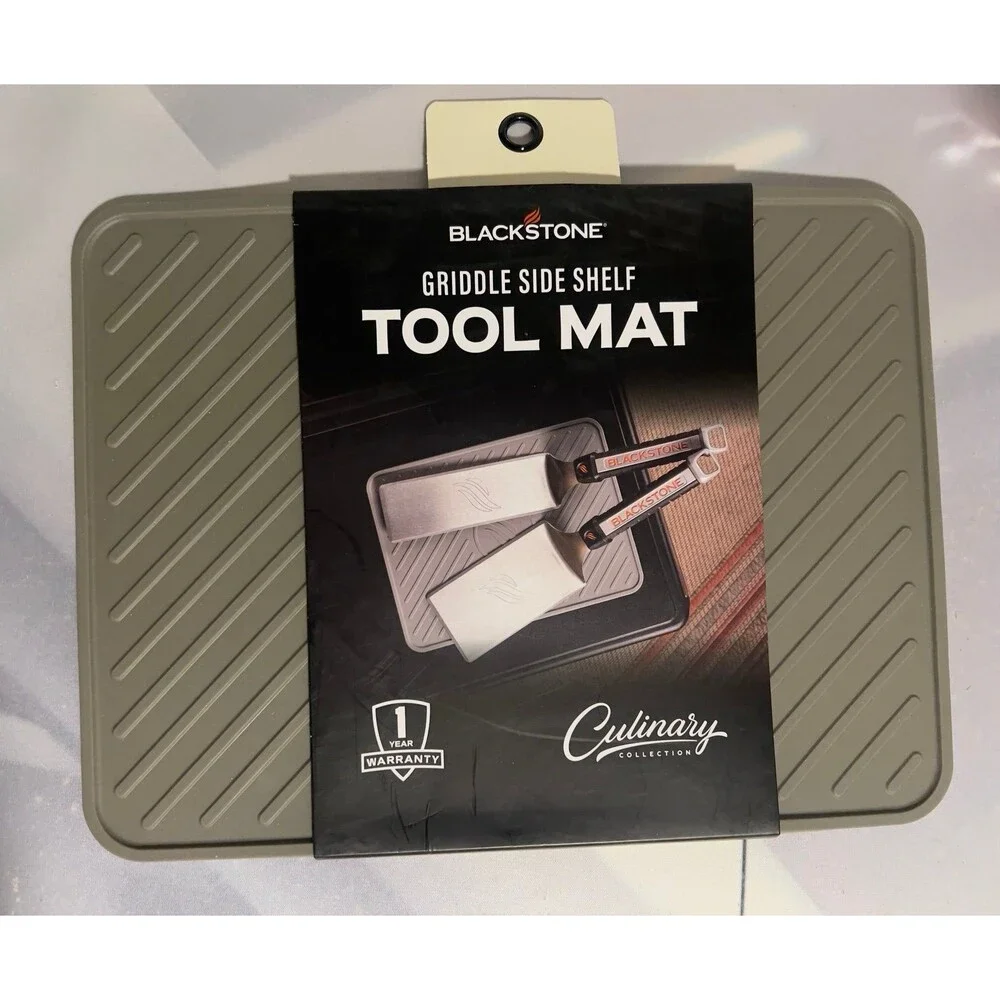 Blackstone Griddle Sideshelf Tool Mat Silicone Heat Resistant Easy Clean